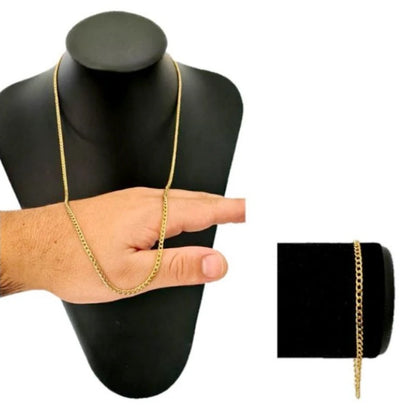 Conjunto Corrente Colare Pulseira - Kit 2 peças Colares e Pulseiras