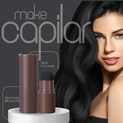 Make Hair - Maquiagem para cabelo [acabe com as falhas e fios brancos]