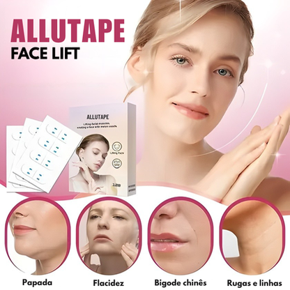 Allutape - Adesivo efeito lifting facial em segundos