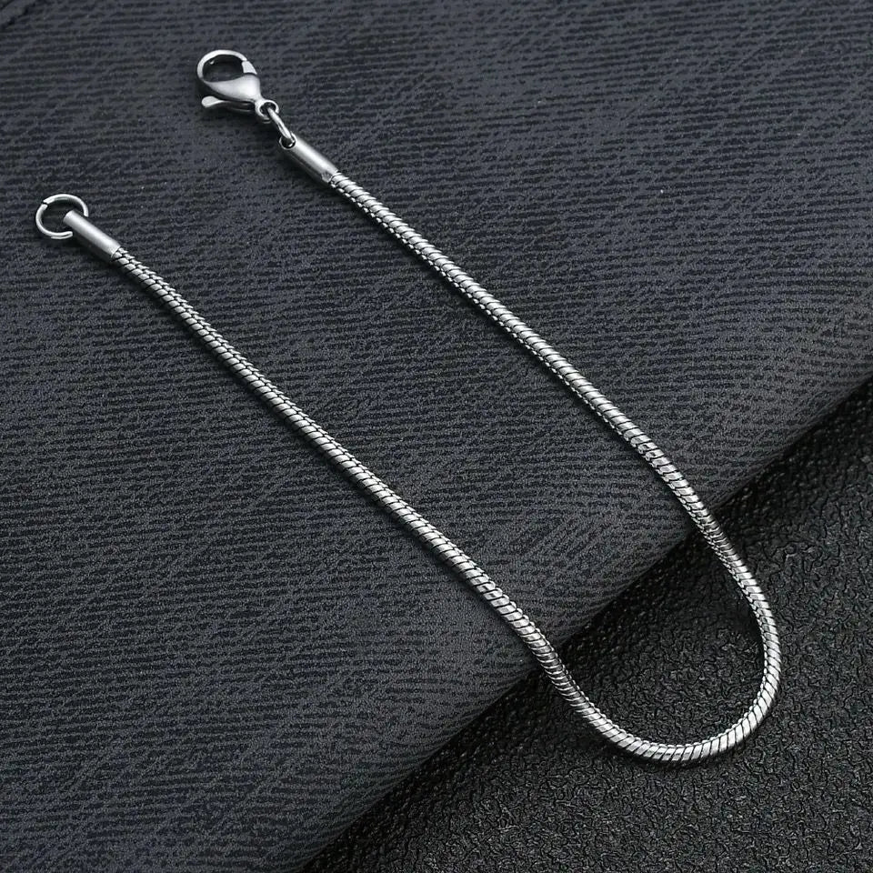 Pulseira de prata masculina