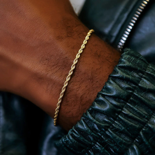 Pulseira masculina cordão baiano